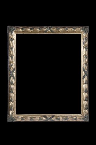 Pair of gilded frames Sec. XVII northern Italy